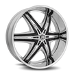 Diablo Wheels Elite 28x10 Chrome wheel
