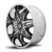 Diablo Wheels Morpheus 26x10 Chrome wheel