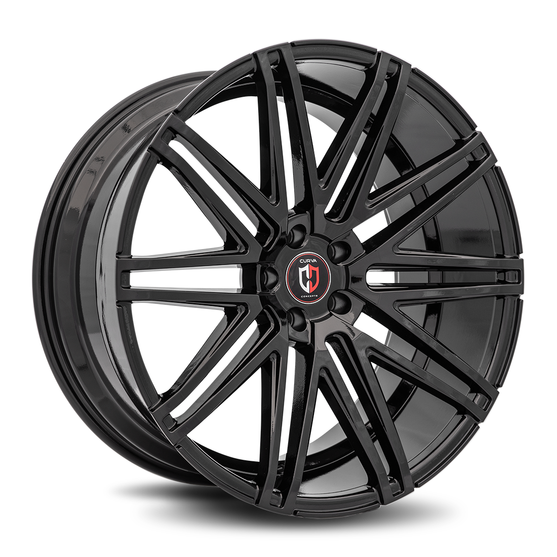 Curva C48 22x9.5 Gloss Black wheel
