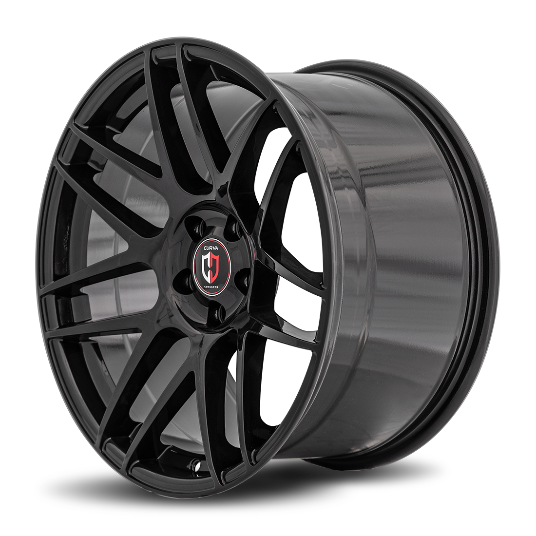 Curva C300 19x10 Gloss Black wheel