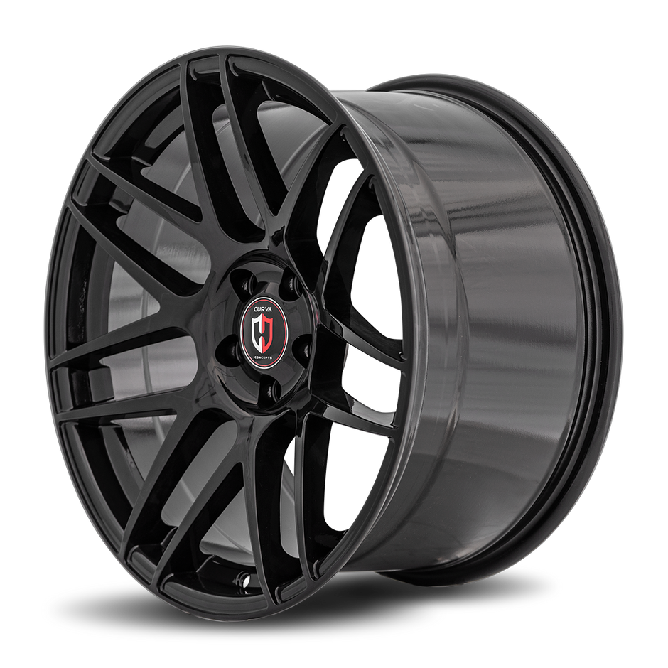 Curva C300 19x8.5 Gloss Black wheel