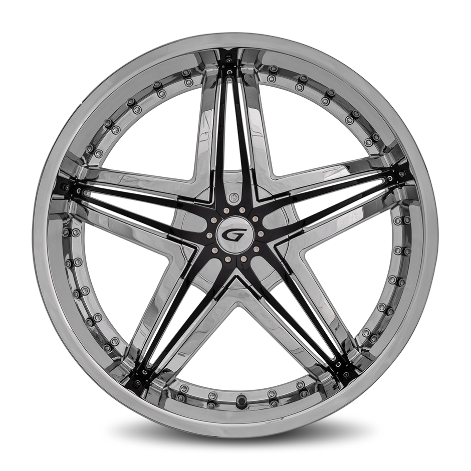 Diablo Wheels Blitz 24x10 Chrome wheel