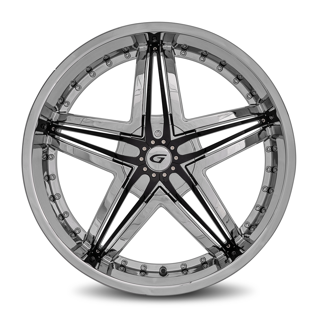 Diablo Wheels Blitz 24x10 Chrome wheel