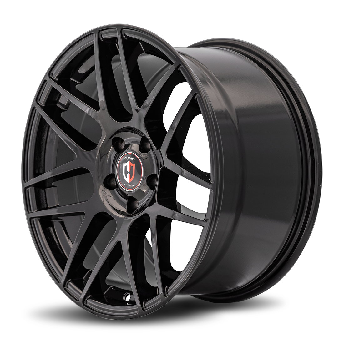 Curva C300 18x9.5 Gloss Black wheel