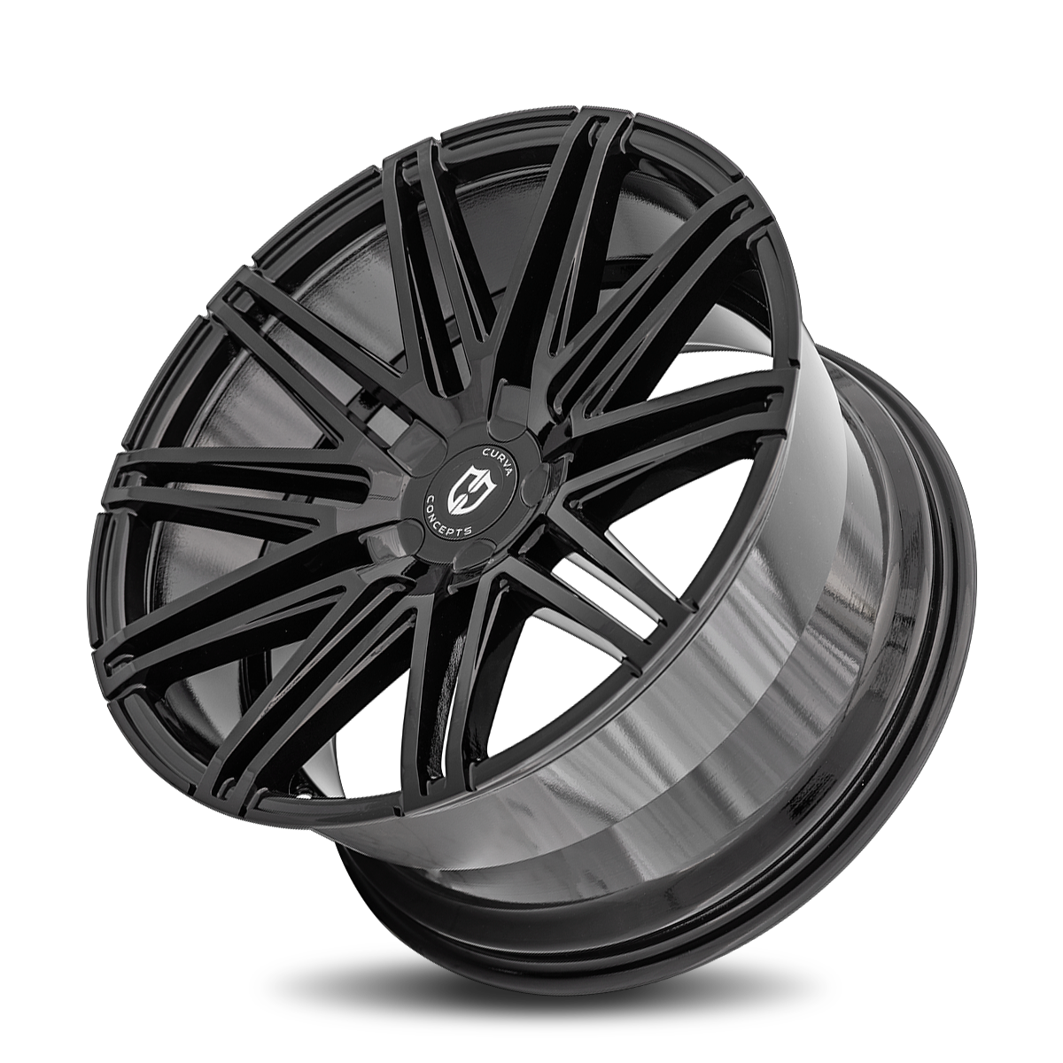 Curva C48 20x10.5 Gloss Black wheel