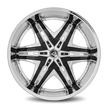 Diablo Wheels Elite 26x10 Chrome wheel