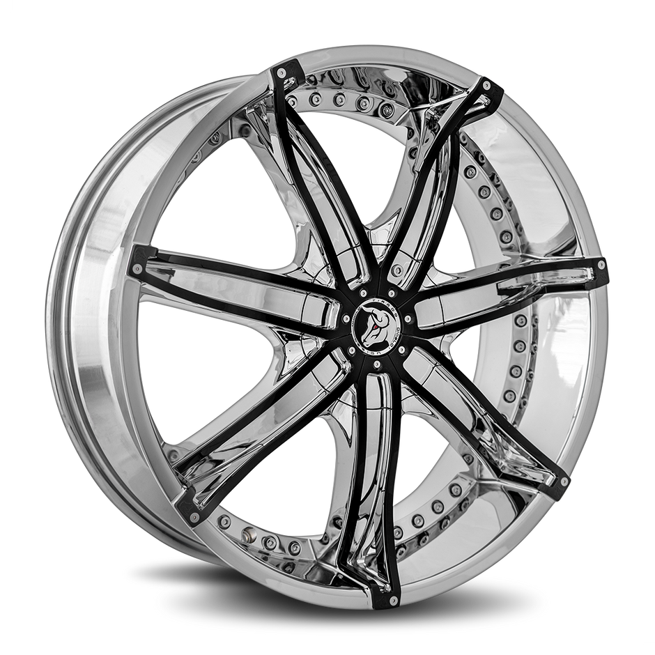 Diablo Wheels Dna 22x8.5 Chrome wheel