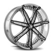 Diablo Wheels Dna 22x8.5 Chrome wheel