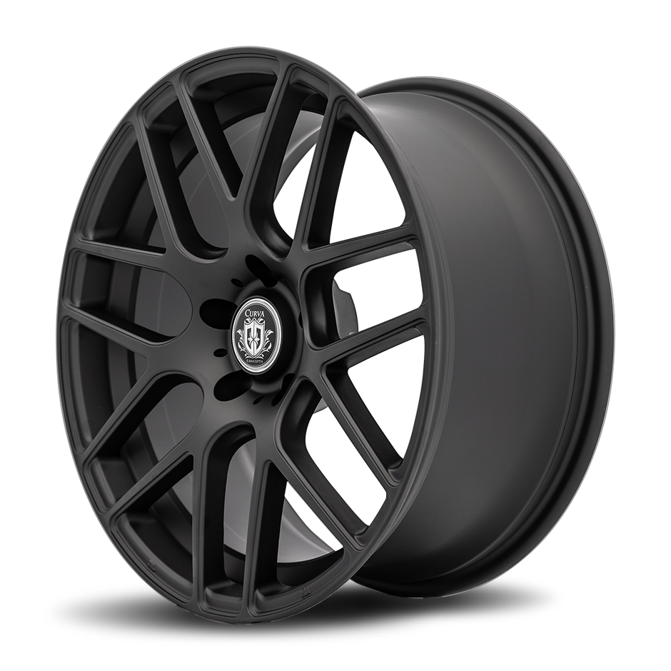Curva C7 19x9.5 Matte Black wheel
