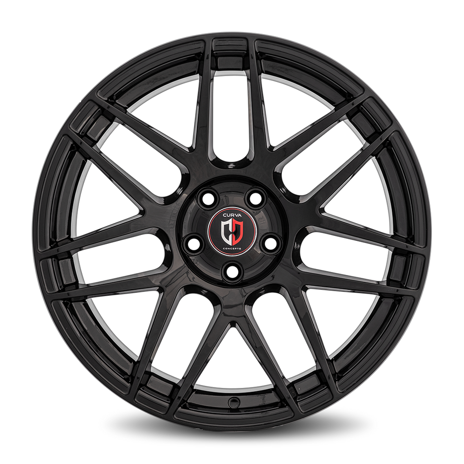 Curva C300 19x8.5 Gloss Black wheel