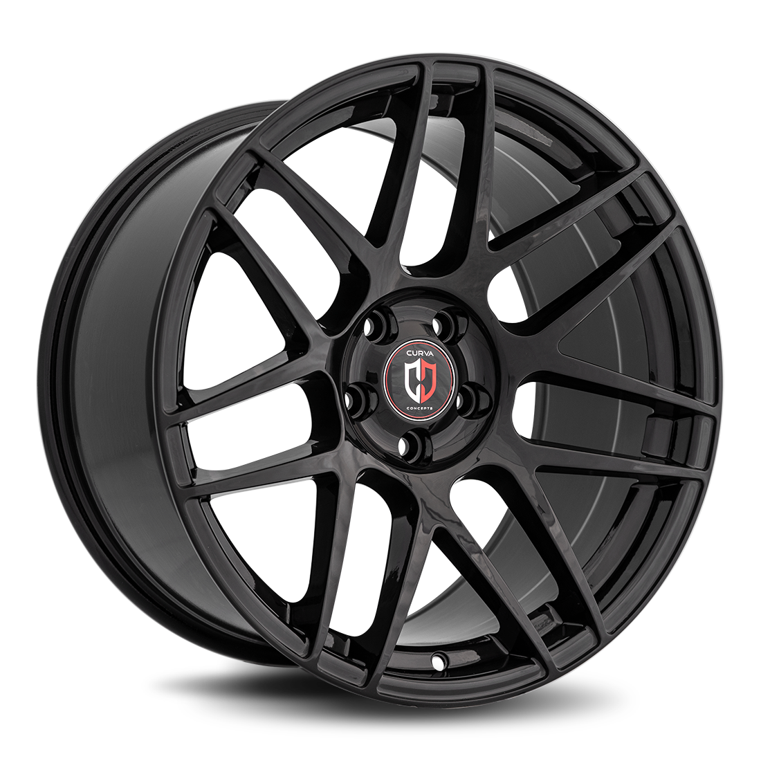 Curva C300 19x8.5 Gloss Black wheel