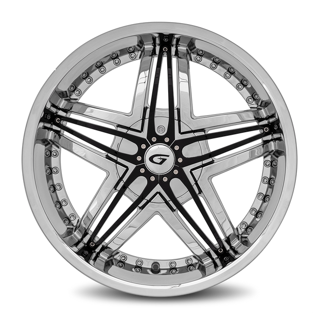 Diablo Wheels Blitz 20x8.5 Chrome wheel