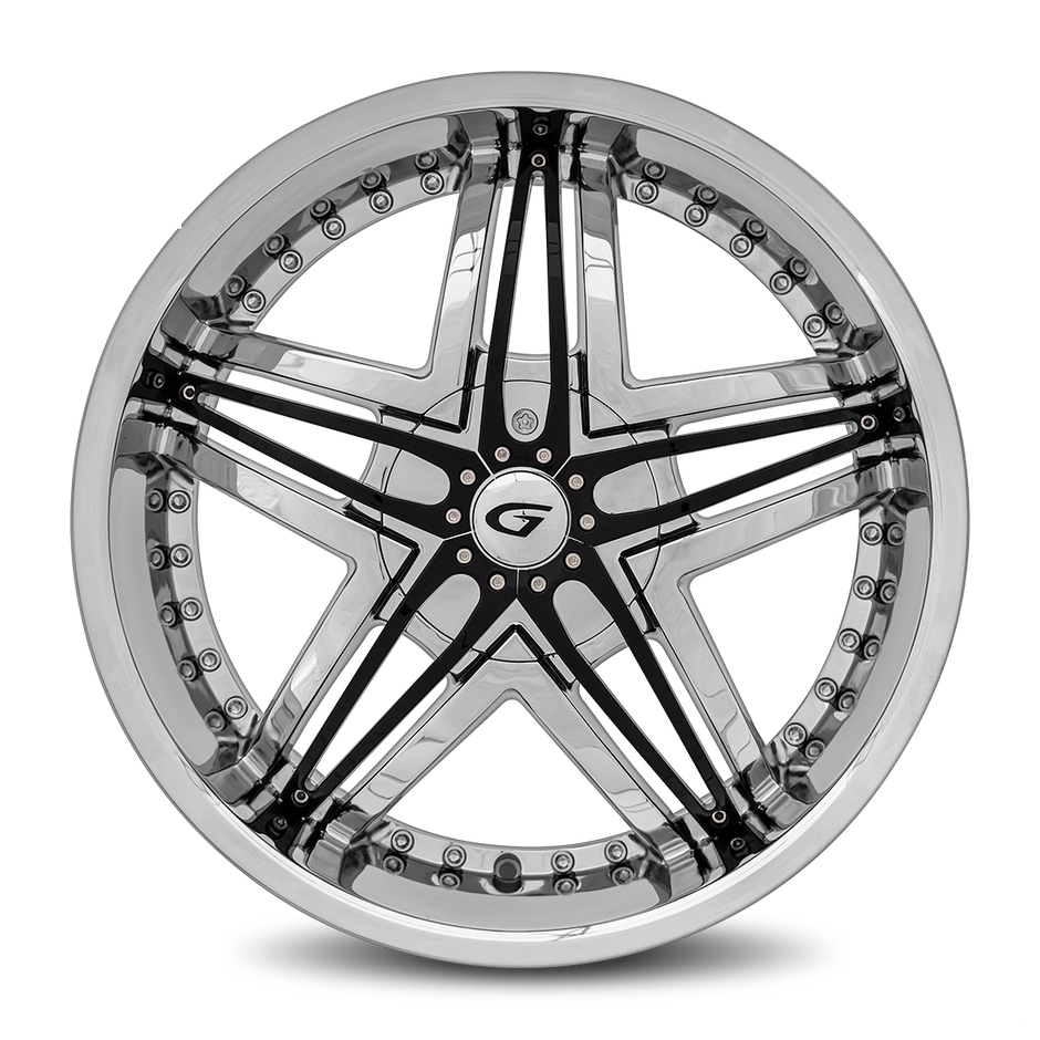 Diablo Wheels Blitz 20x9.5 Chrome wheel