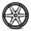 Diablo Wheels Fury 24x10 Gloss Black wheel