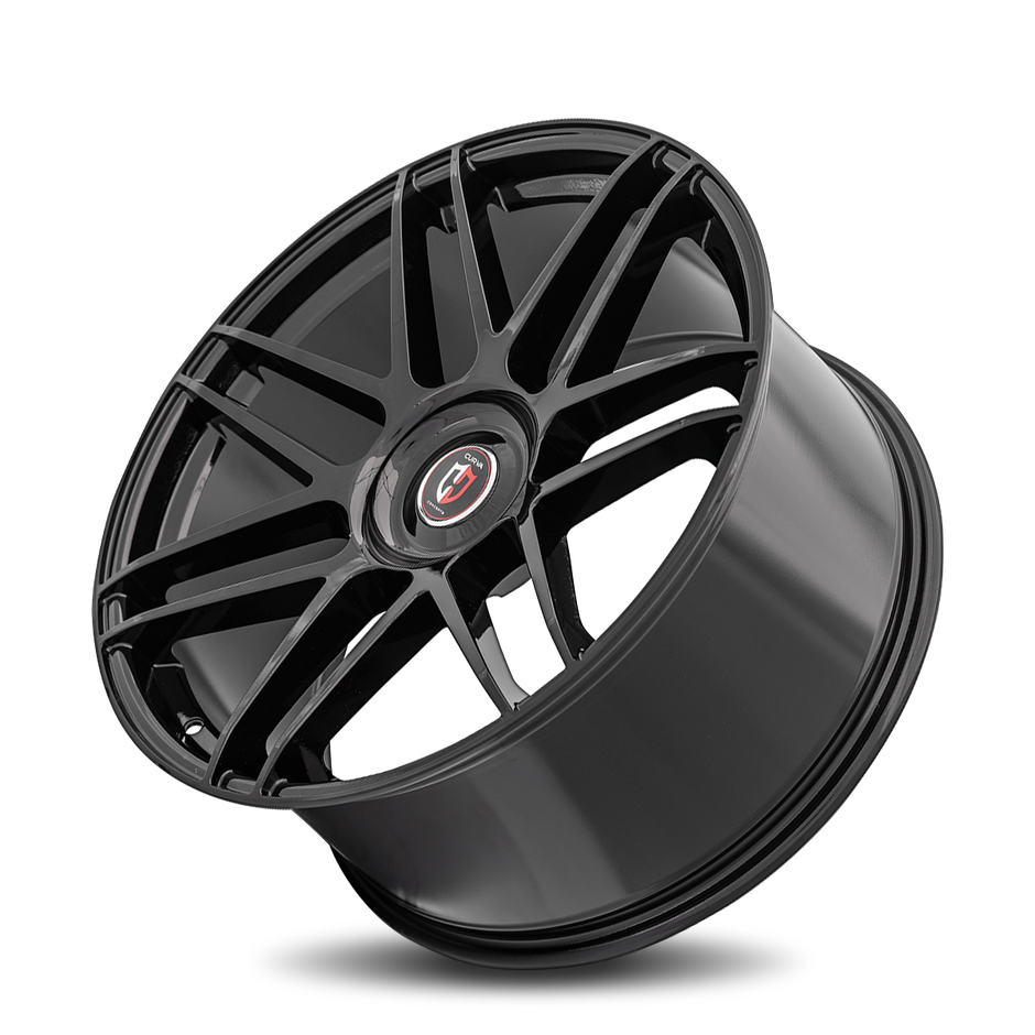 Curva C300 22x9 Gloss Black wheel
