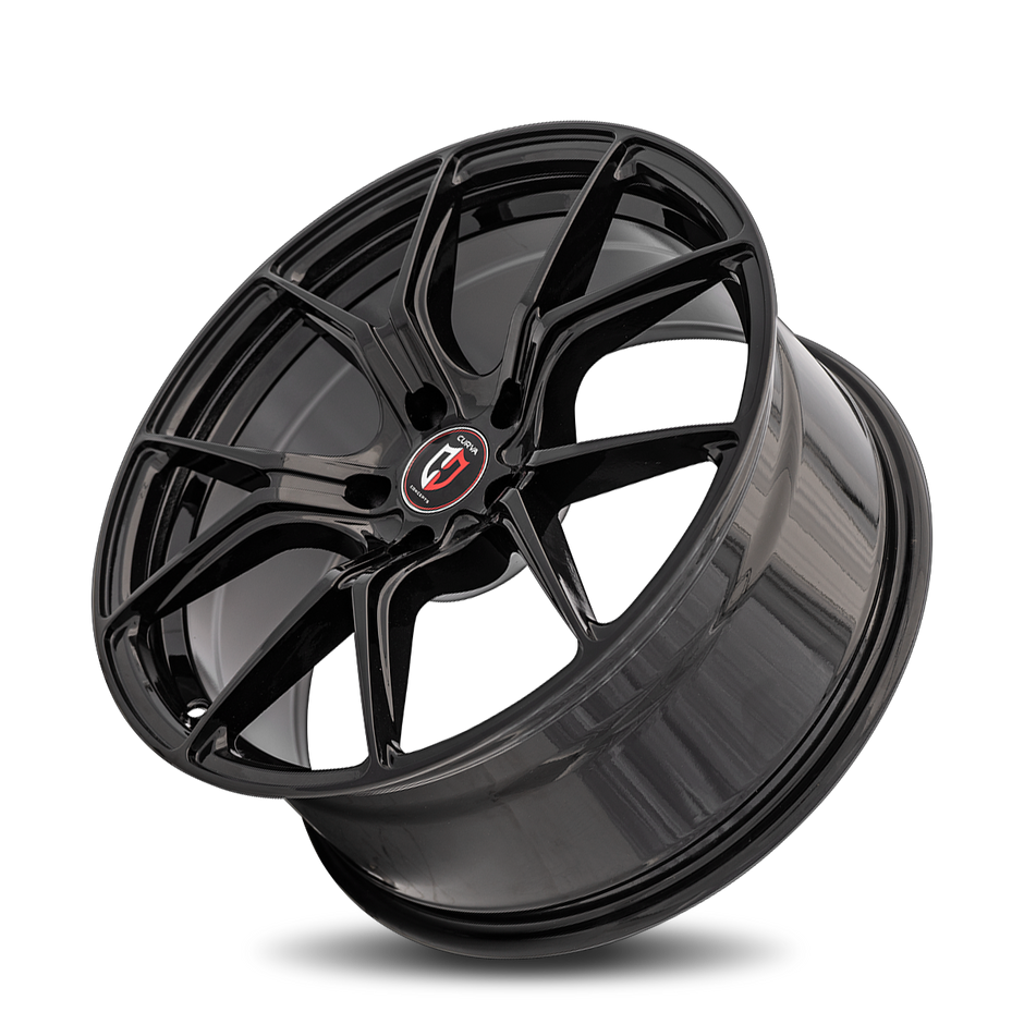 Curva C42 19x8.5 Gloss Black wheel
