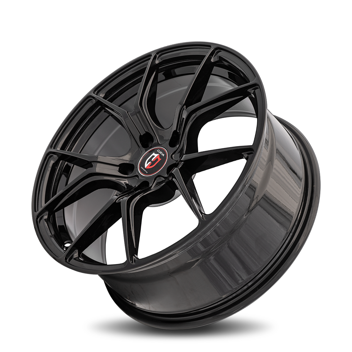 Curva C42 19x9.5 Gloss Black wheel