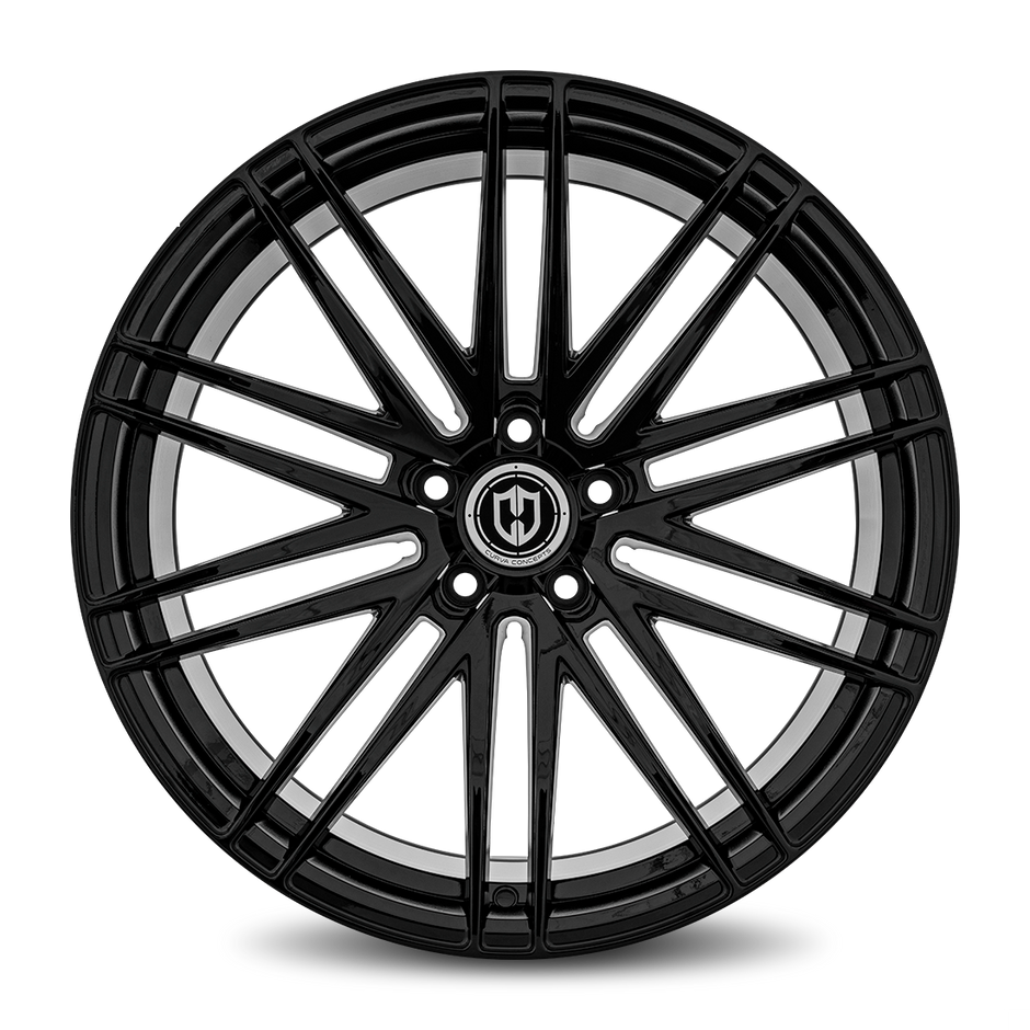 Curva CFF50 20x9 Gloss Black wheel