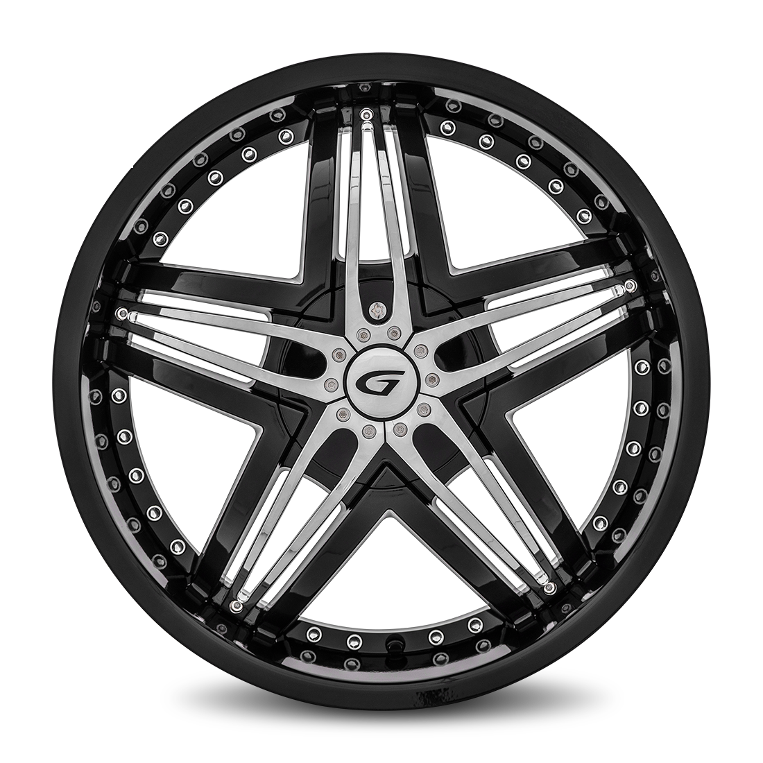Diablo Wheels Blitz 22x9.5 Gloss Black wheel