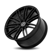Curva CFF50 20x9 Gloss Black wheel