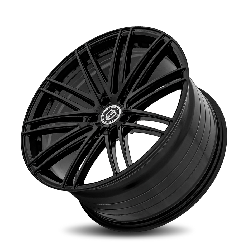 Curva CFF50 20x9 Gloss Black wheel