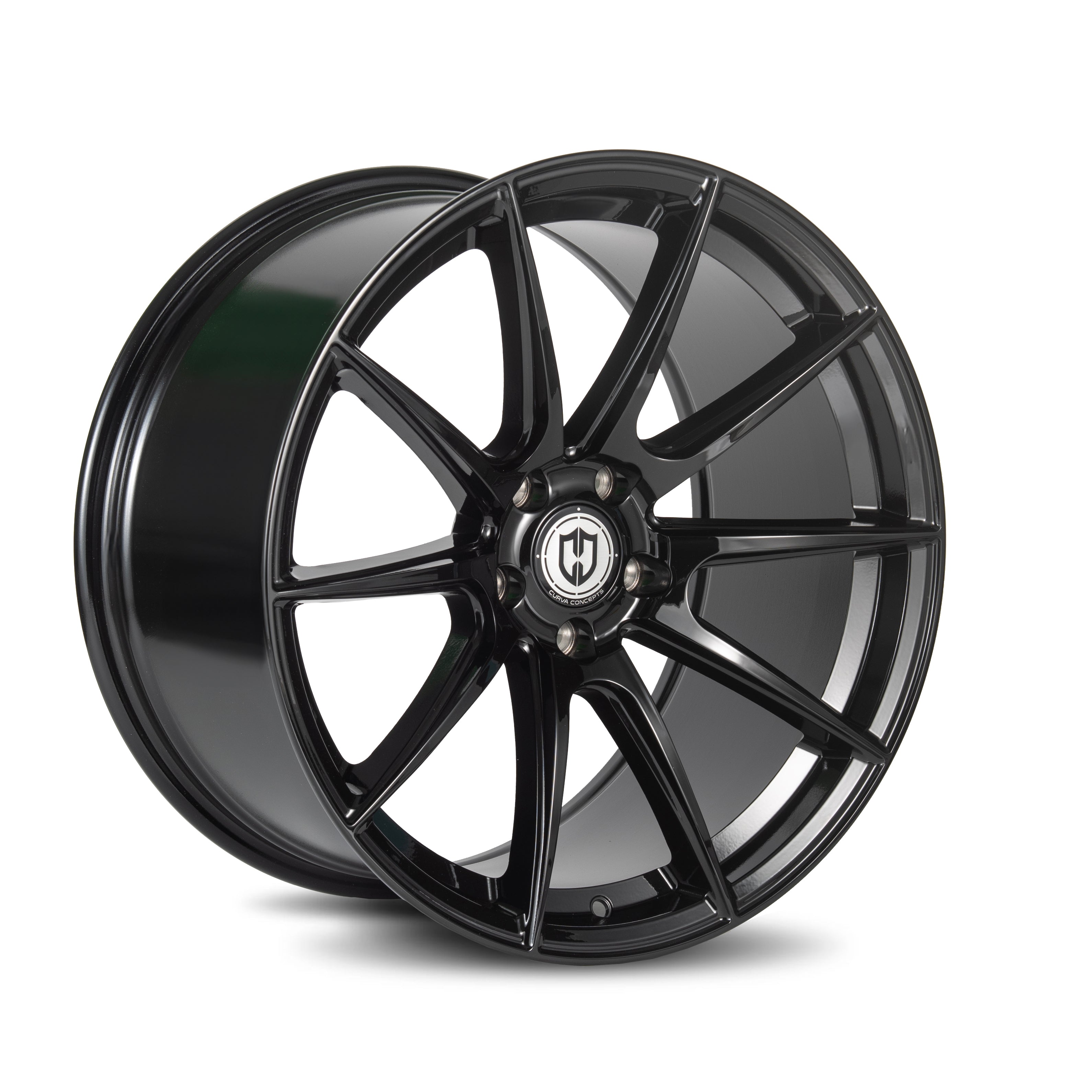 Curva CFF72 19x9.5 Gloss Black wheel
