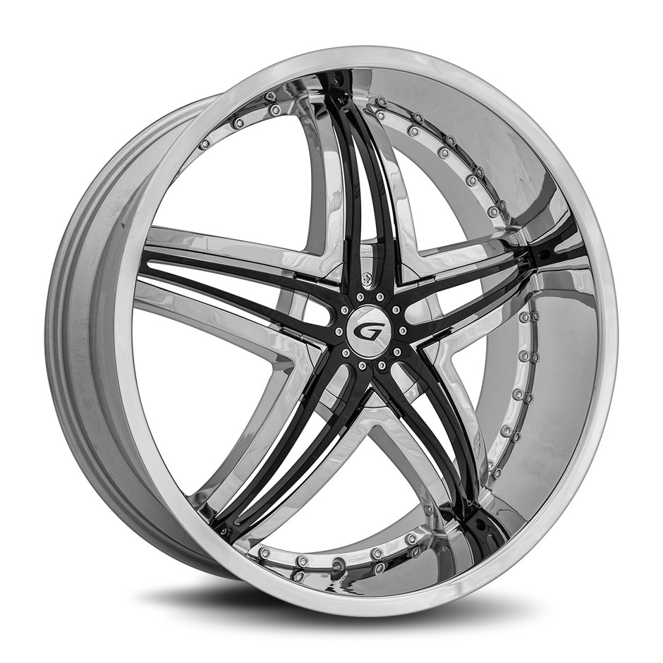 Diablo Wheels Blitz 24x10 Chrome wheel