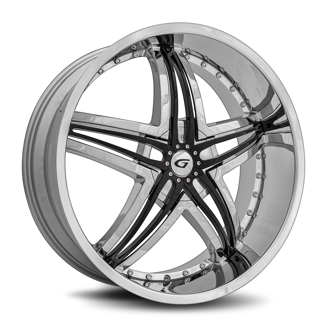 Diablo Wheels Blitz 24x10 Chrome wheel