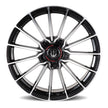 Curva CFF75 20x10.5 Gloss Black Machined Face Dark Tint Satin Lacquer wheel