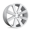 DUB Wheels S213 8-BALL 24x10 Gloss Silver Brushed 20mm ET 78.1mm CB 6x139.7