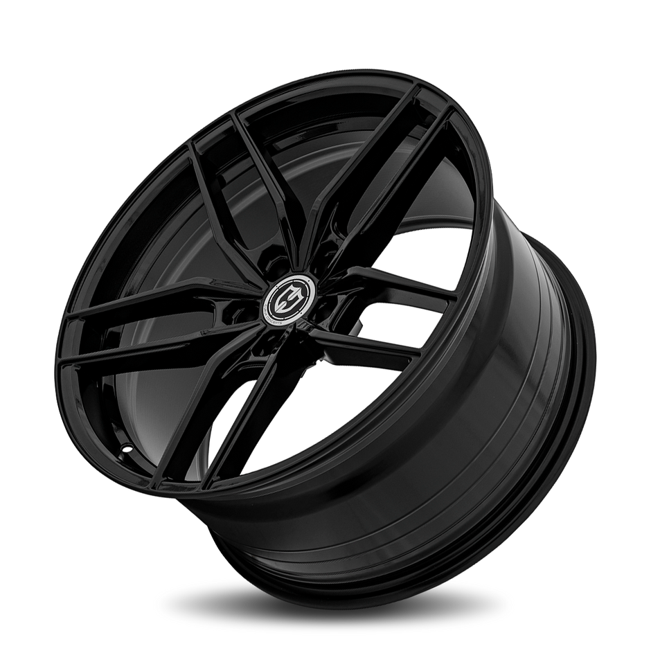 Curva CFF25 20x10 Gloss Black wheel