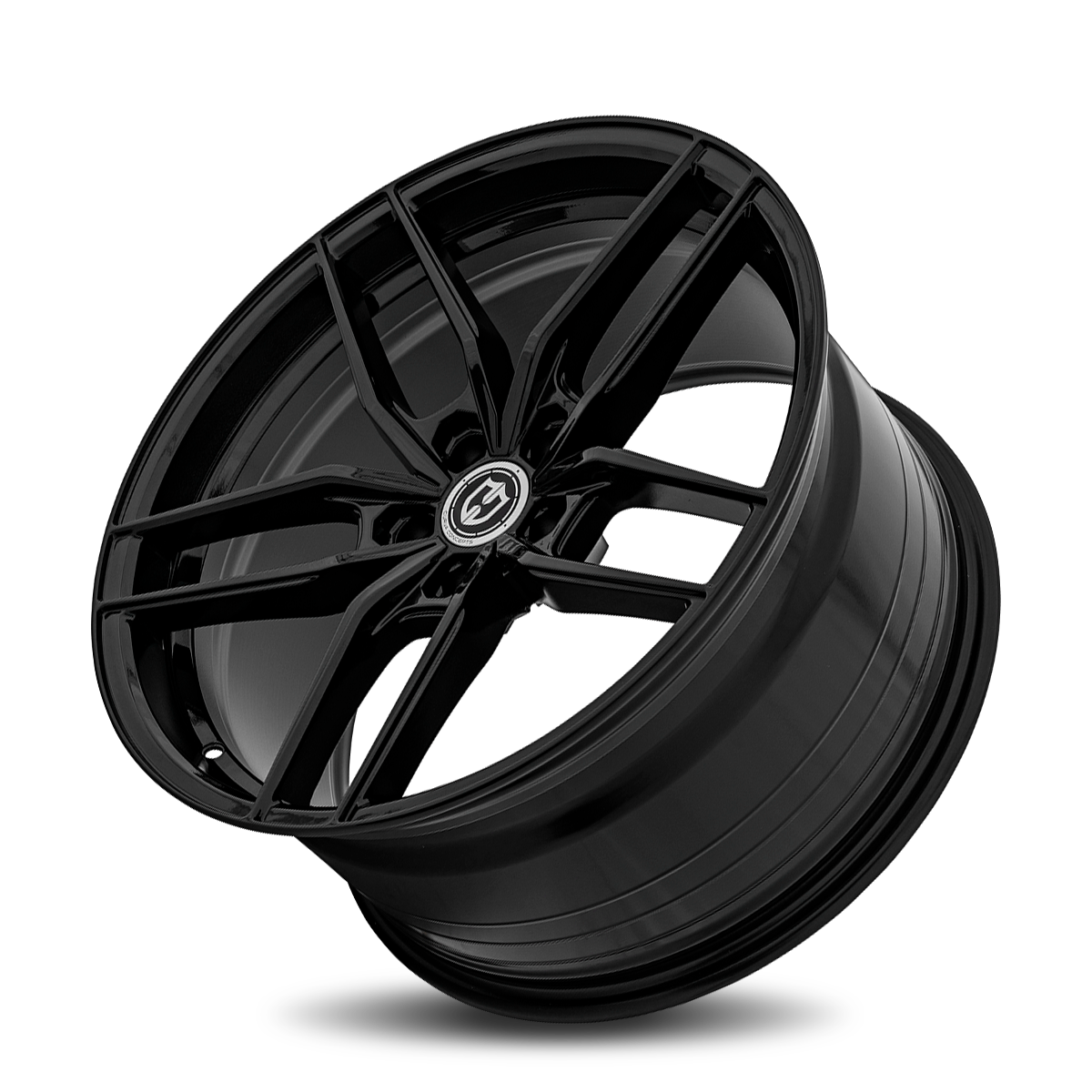 Curva CFF25 18x9.5 Gloss Black wheel