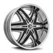 Diablo Wheels Magneeto 26x10 Chrome wheel