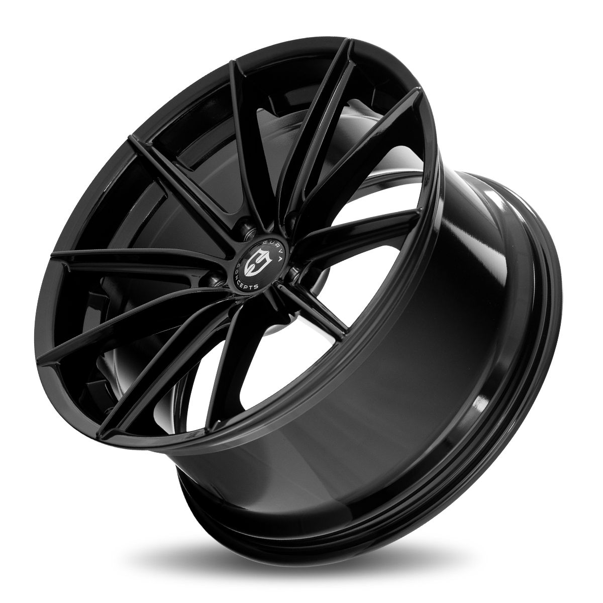 Curva CFF46 19x8.5 Gloss Black wheel