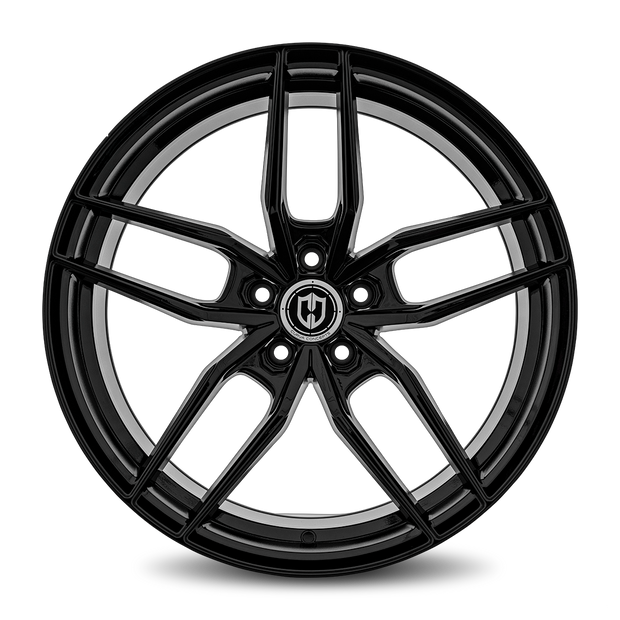 Curva CFF25 18x9.5 Gloss Black wheel