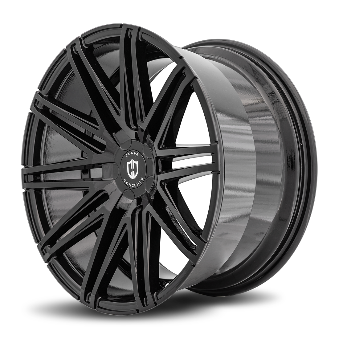Curva C48 20x9 Gloss Black wheel