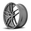 Curva CFF25 18x8.5 Gun Metal Machine Face wheel