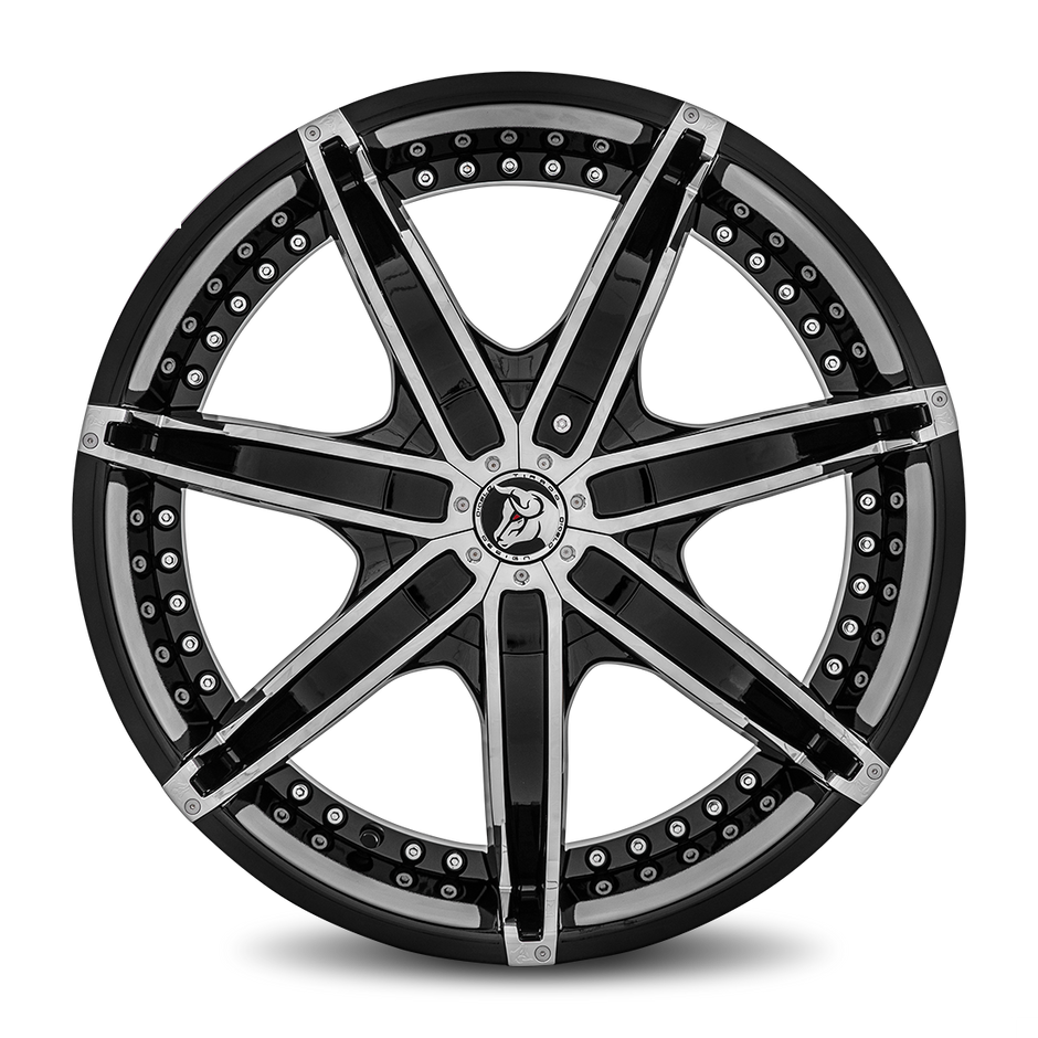 Diablo Wheels Dna 22x9.5 Gloss Black wheel