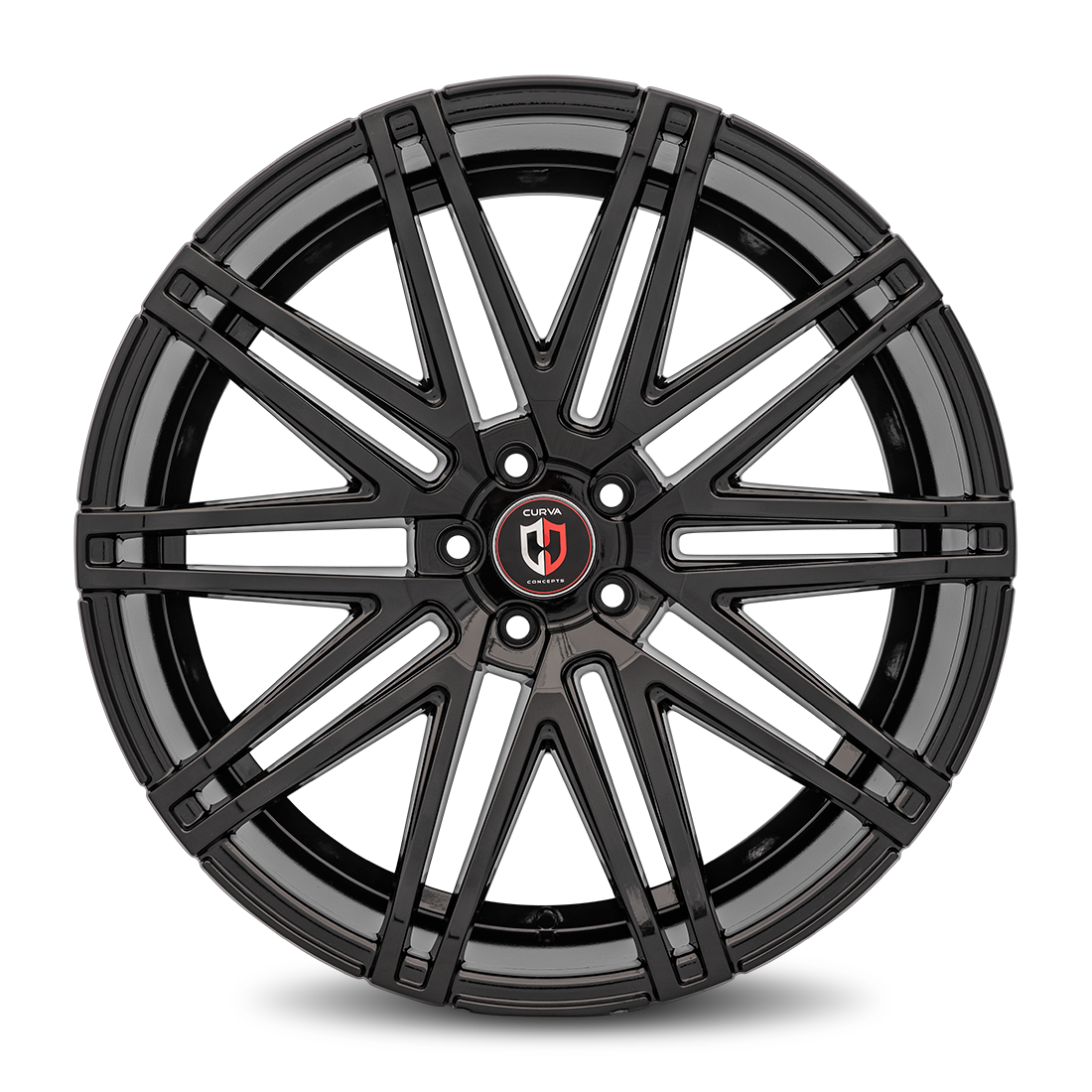 Curva C48 22x9 Gloss Black wheel