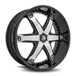 Diablo Wheels Fury 28x10 Gloss Black wheel