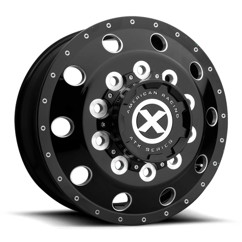 ATX AO400 Baja 24.5x8.25 Gloss Black Milled wheel