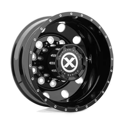 ATX AO400 Baja 24.5x8.25 Gloss Black Milled wheel