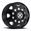 ATX AO401 Octane 22.5x8.25 Gloss Black Milled wheel