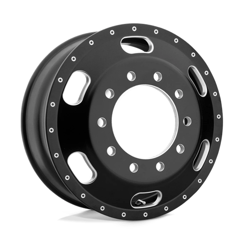 ATX AO402 Indy 22.5x8.25 Satin Black Milled wheel