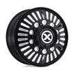 ATX AO403 Roulette 24.5x8.25 Satin Black Milled wheel