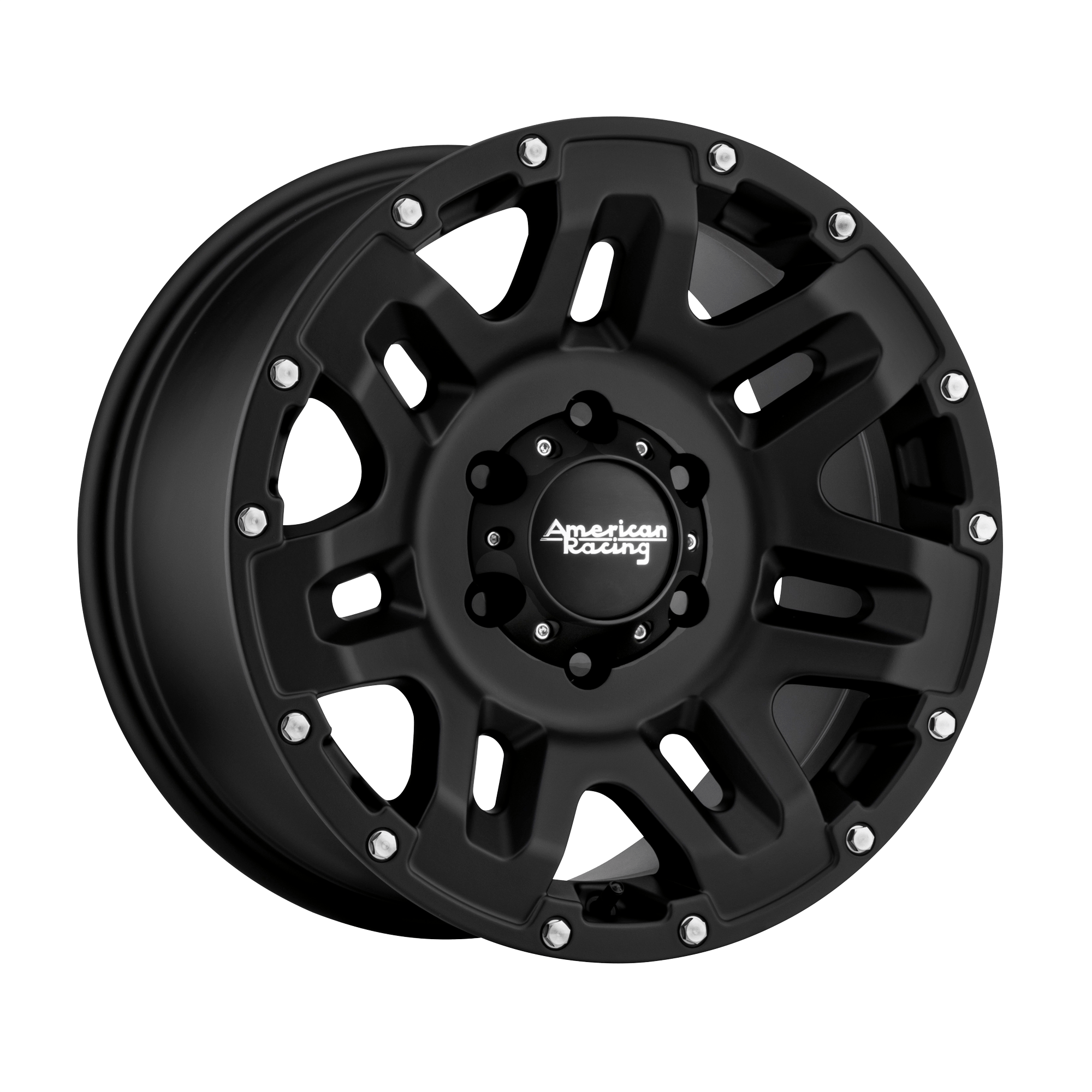 American Racing AR200 Yukon 17x9 Cast Iron Black 18mm ET 78.1mm CB 5x127