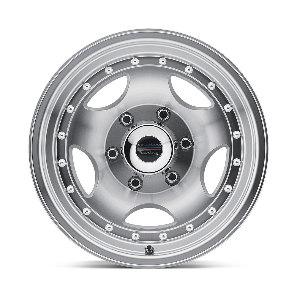 American Racing AR23 Type 23 15x8 Machined w/Clear Coat -19mm ET 83.06mm CB 5x127