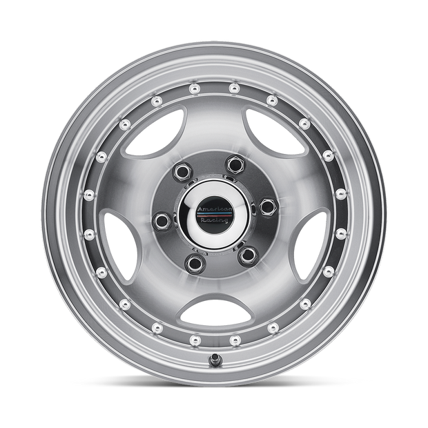 American Racing AR23 16x8 Machined w/Clear Coat 0mm ET 108mm CB 5x139.7