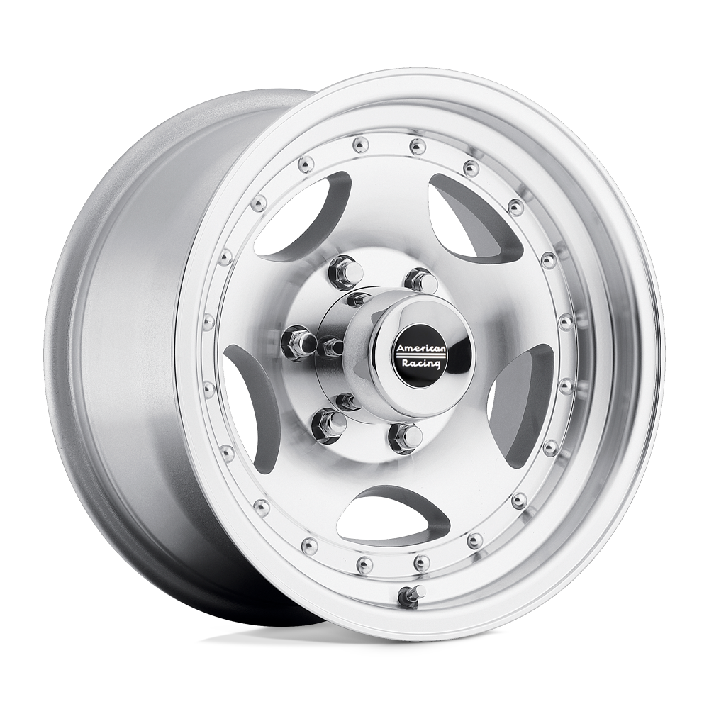 American Racing AR23 Type 23 15x8 Machined w/Clear Coat -19mm ET 83.06mm CB 5x127