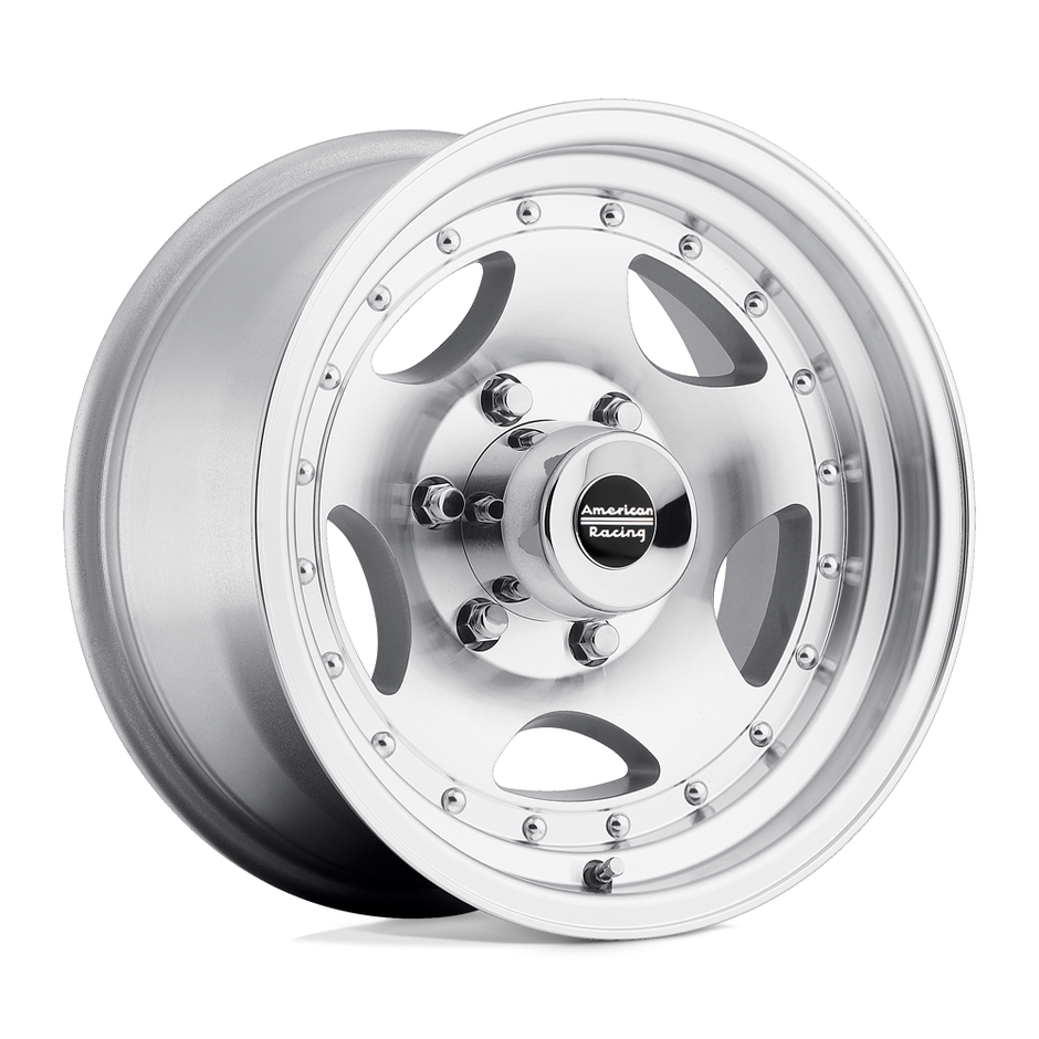 American Racing AR23 Type 23 15x8 Machined w/Clear Coat -19mm ET 83.06mm CB 5x127